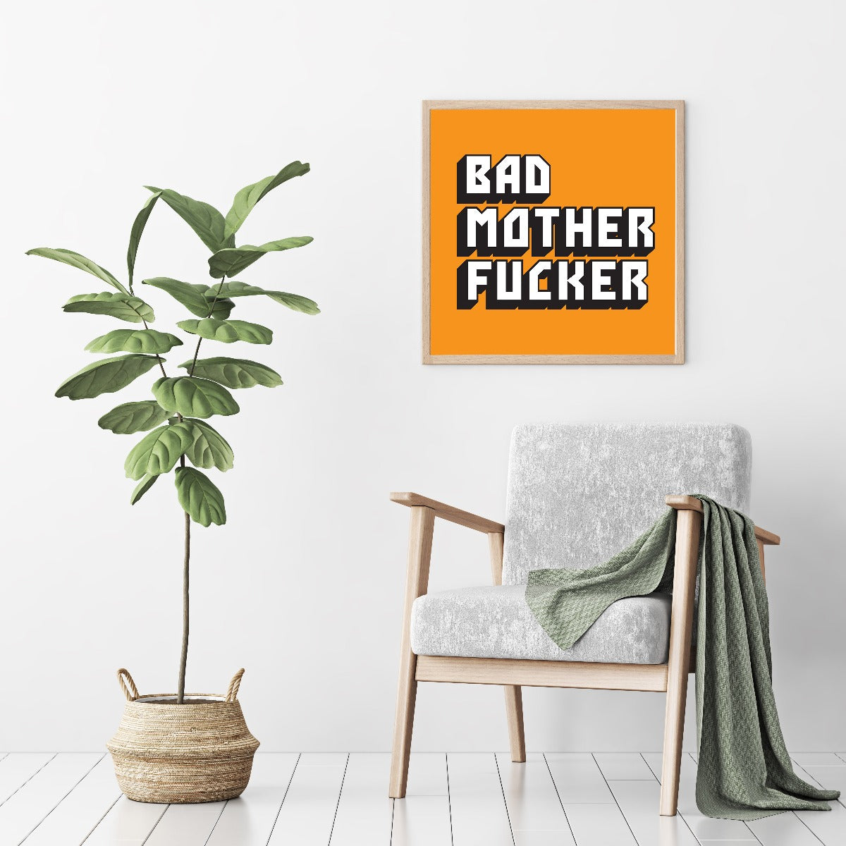 Bad Mother Fucker Pulp Fiction plakat