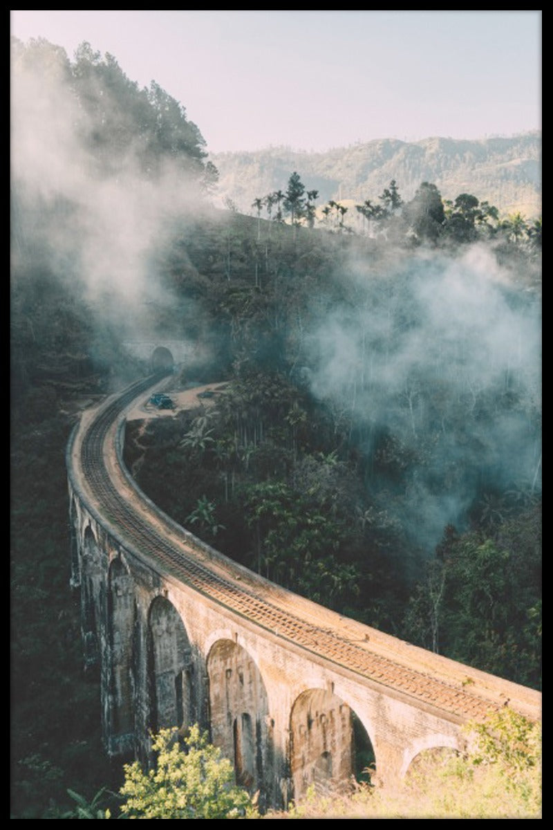 Nine Arch Bridge Sri Lanka plakat