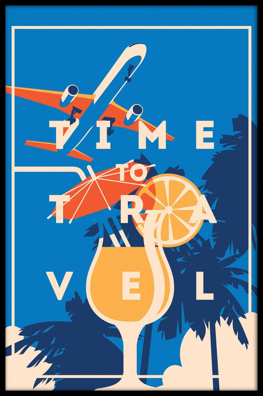 Tid til at rejse Vintage N02 plakat