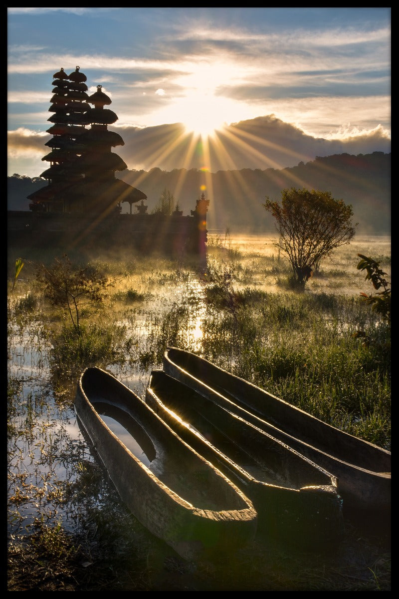 Bali templer og bådartikler