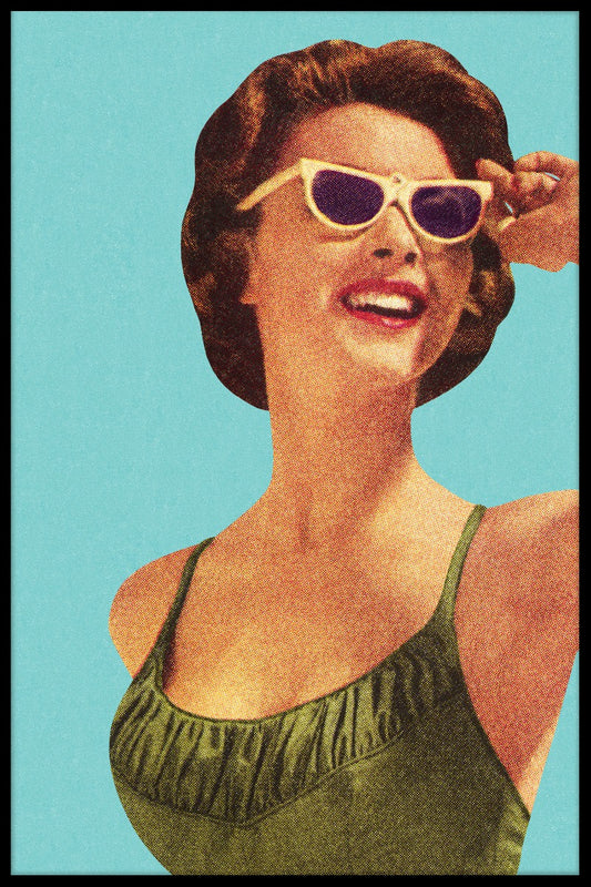Retro mode nuancer plakat