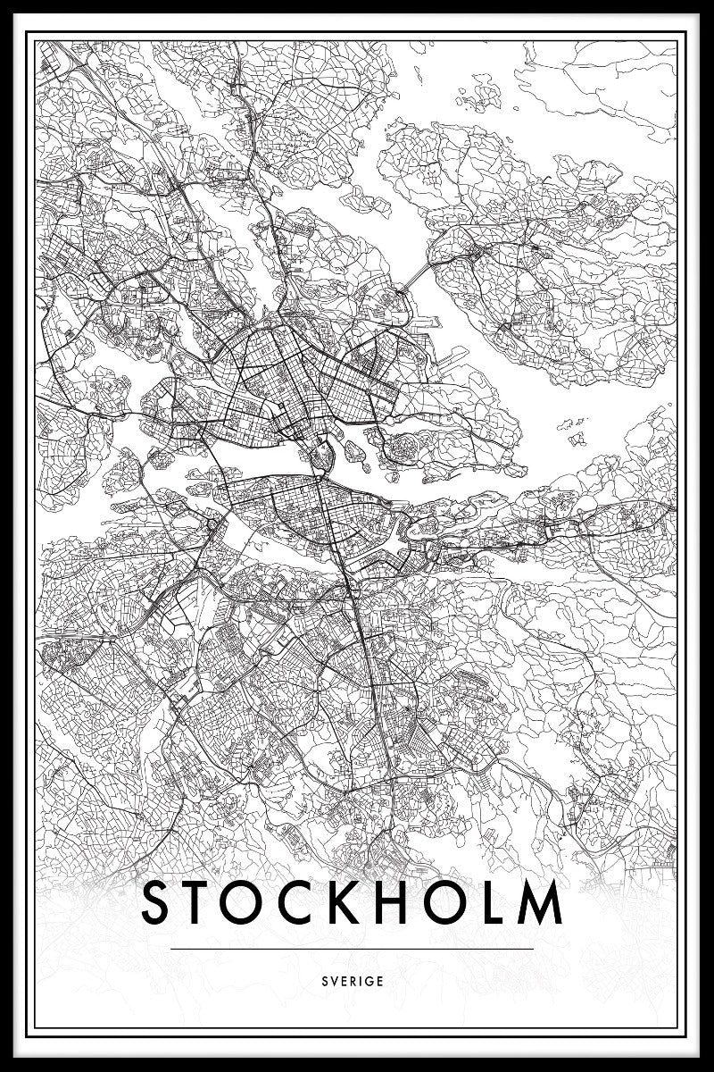 Stockholm kortplakater
