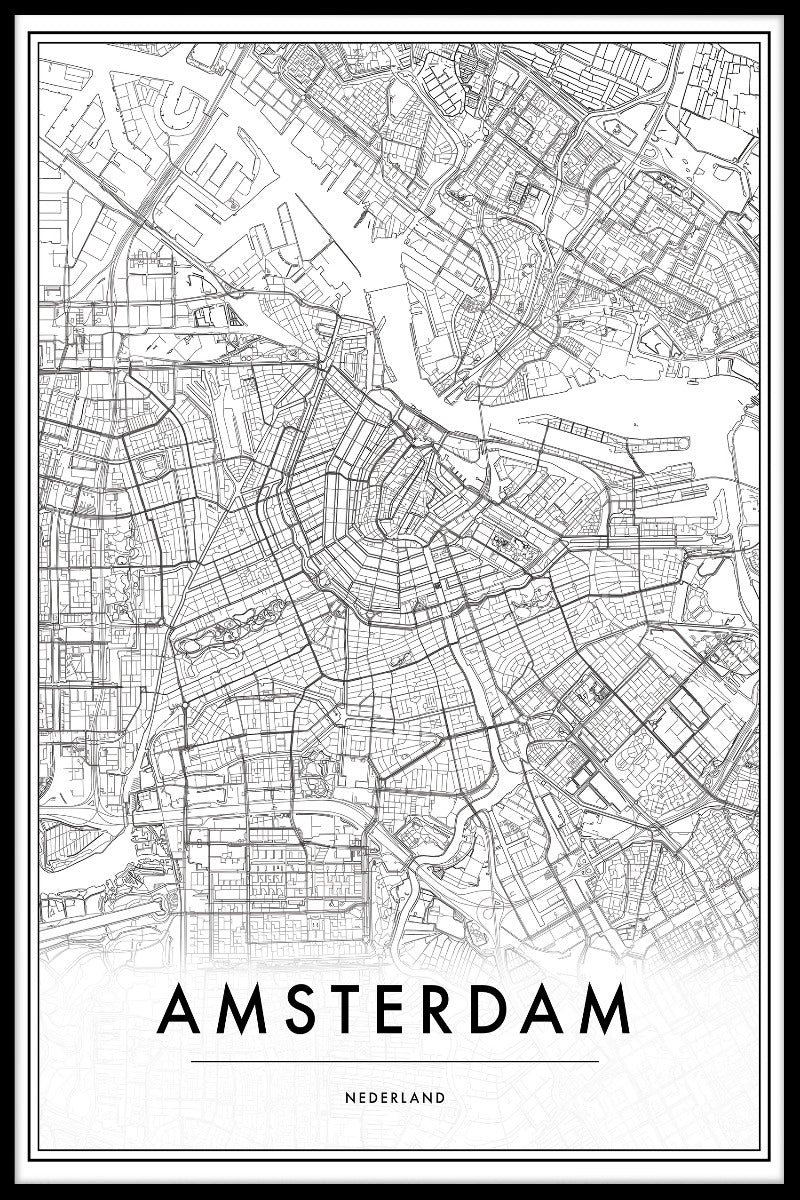 Amsterdam Holland kortelementer