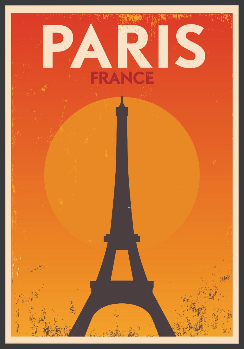 Paris vintage plakat