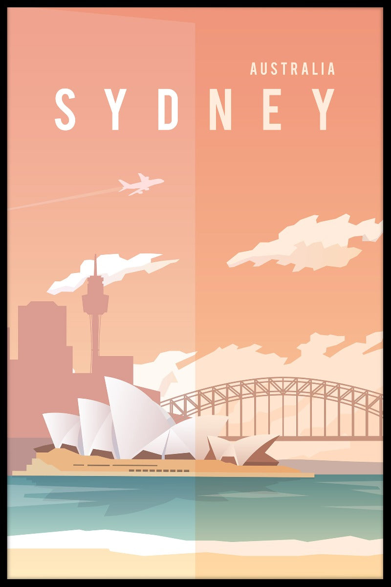 Sydney rejseposter