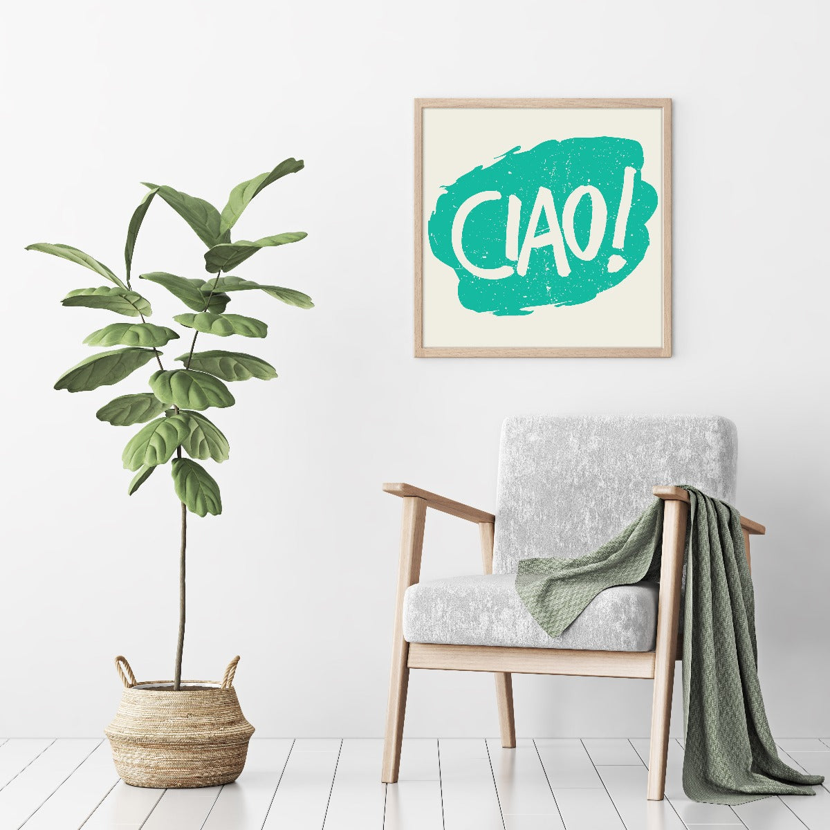Ciao retro plakat