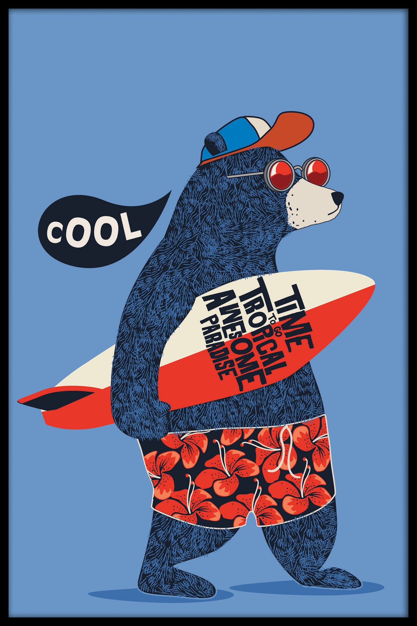 Surfer bjørneposter