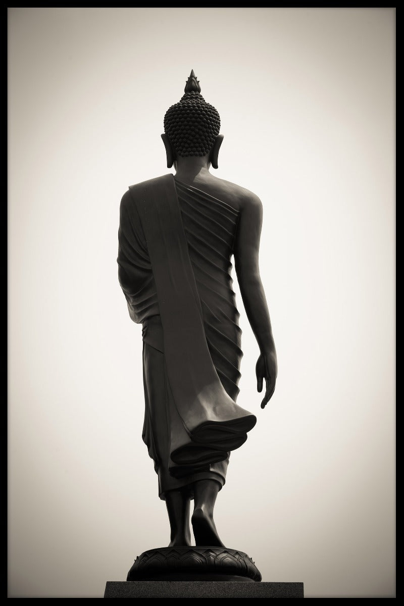 Stående Buddha plakat