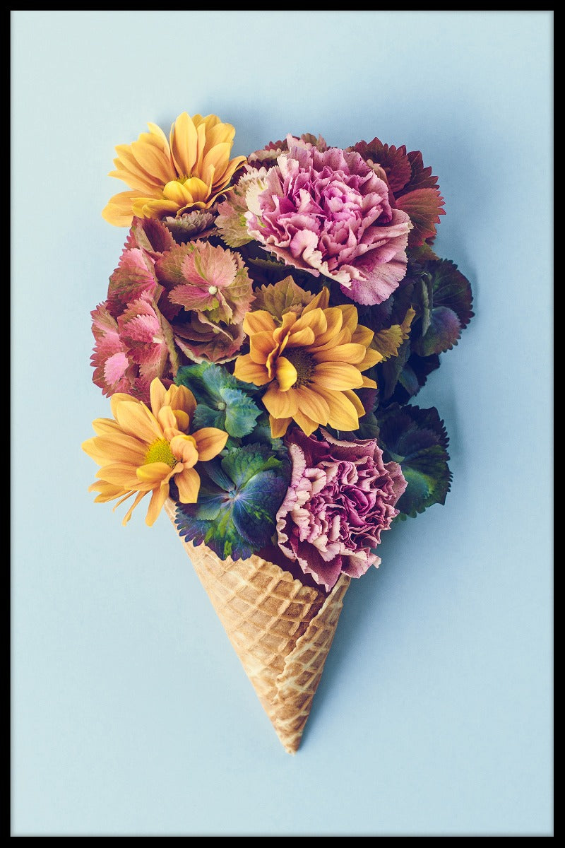 Blomma Glas plakat