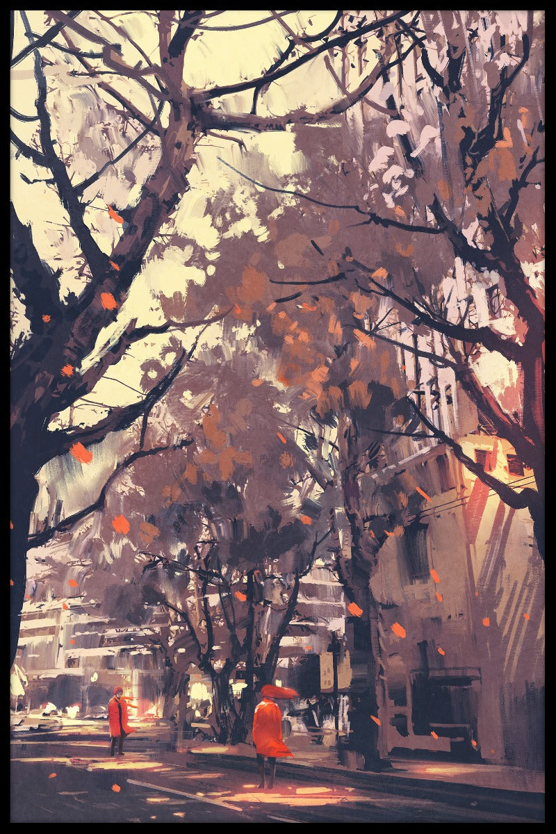 City Street Painting N04 Plakater