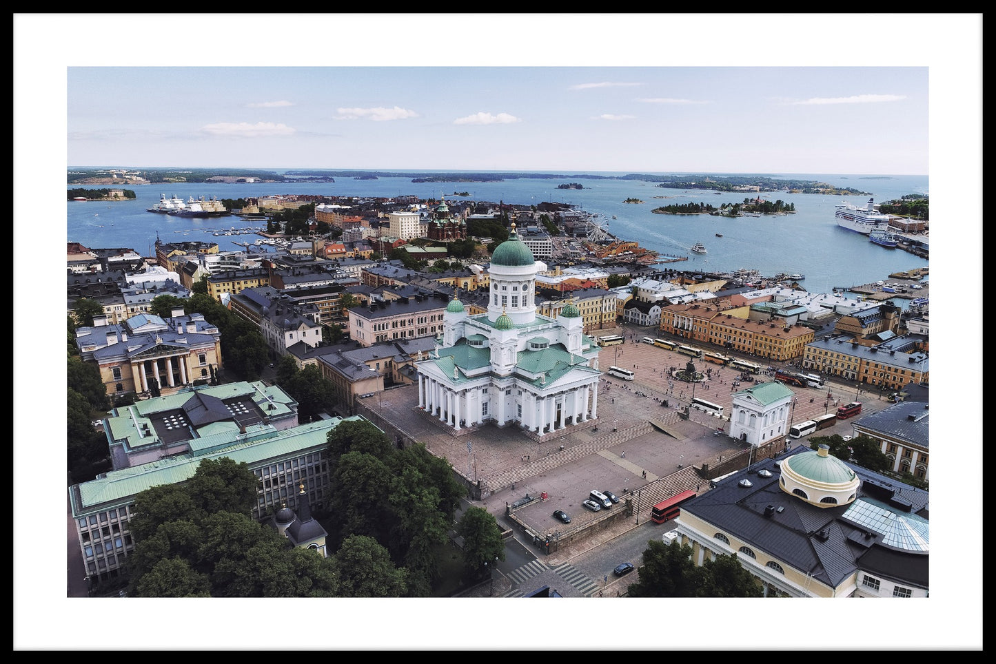 Helsinki lufthavns poster
