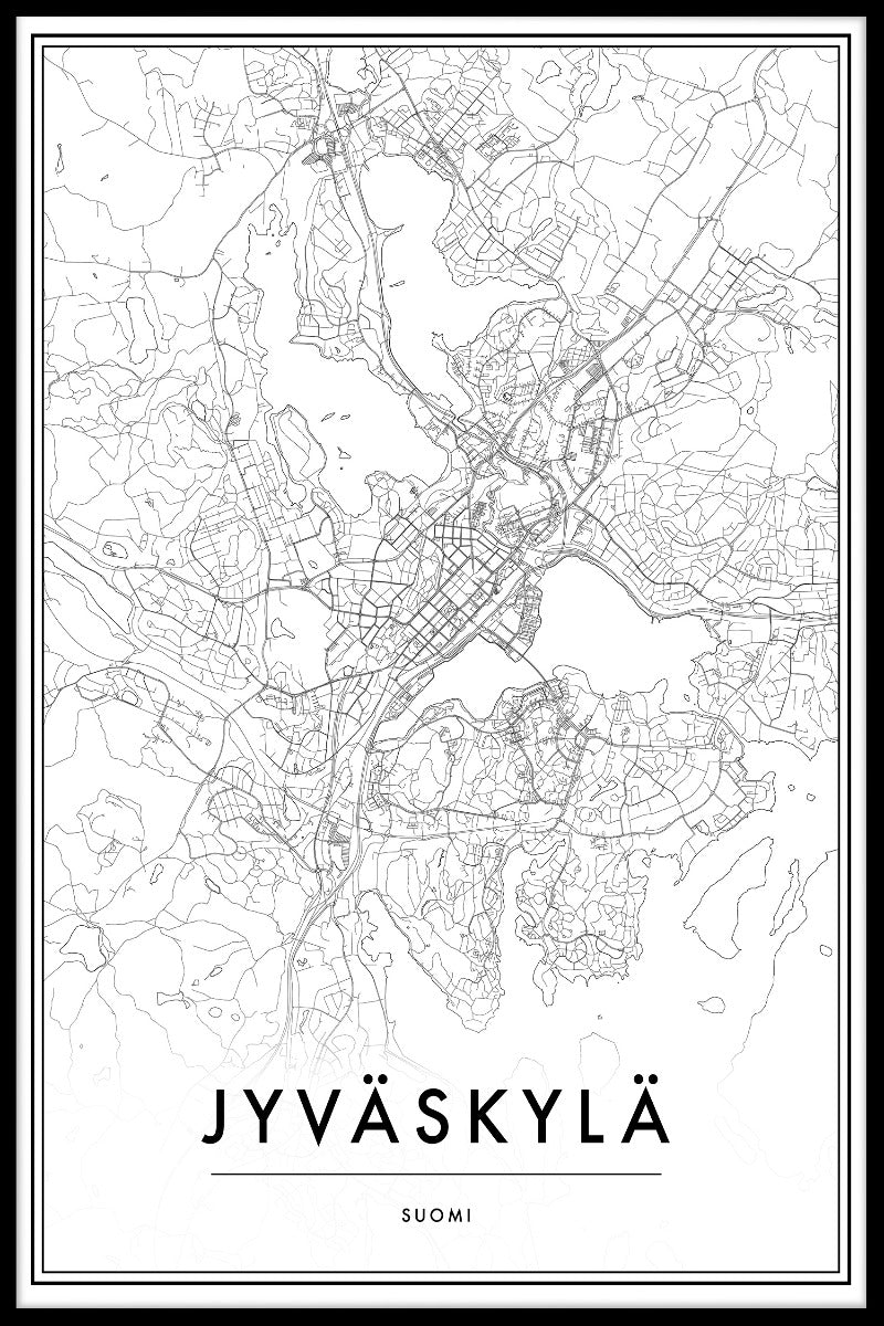 Jyväskylä kortposter