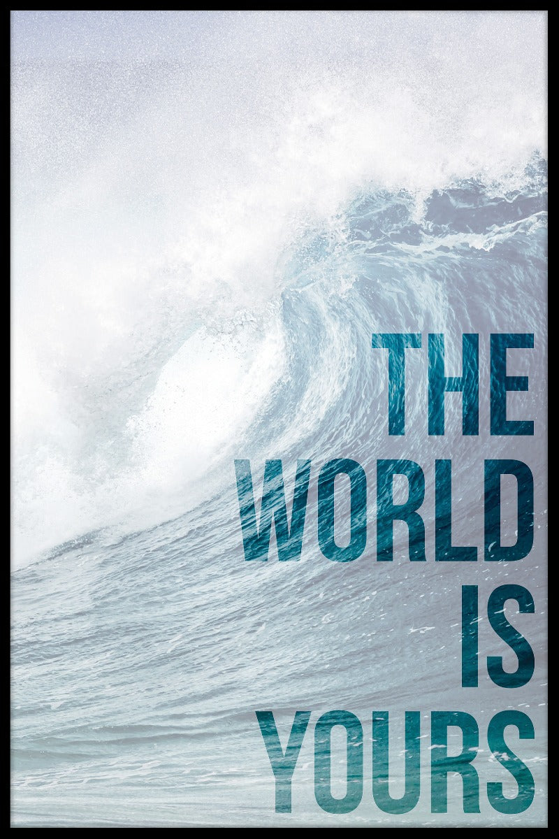 Verden er din plakat