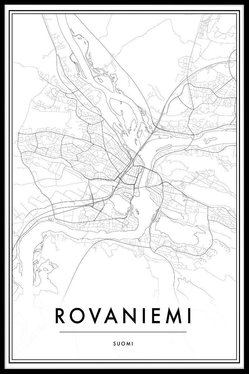 Rovaniemi kortposter