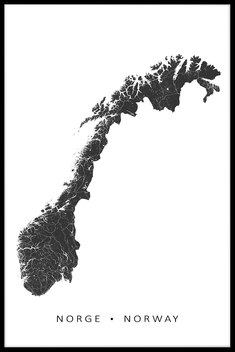 Norge kort emner