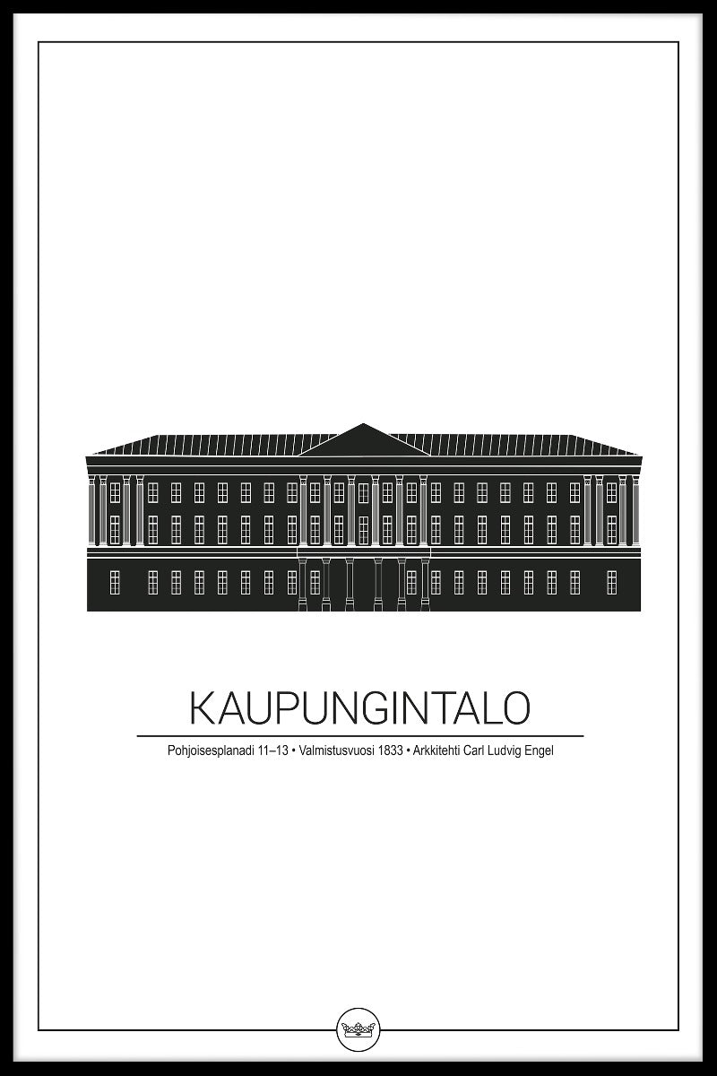 Helsinki Rådhus plakat