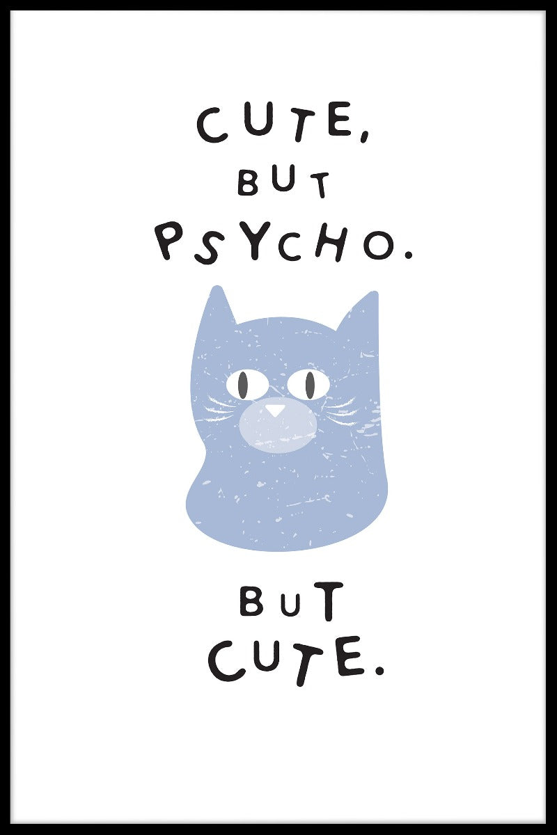 Sød Psycho N02 plakat