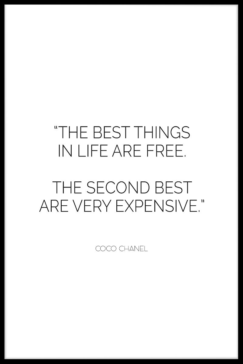 Coco Quotes plakat