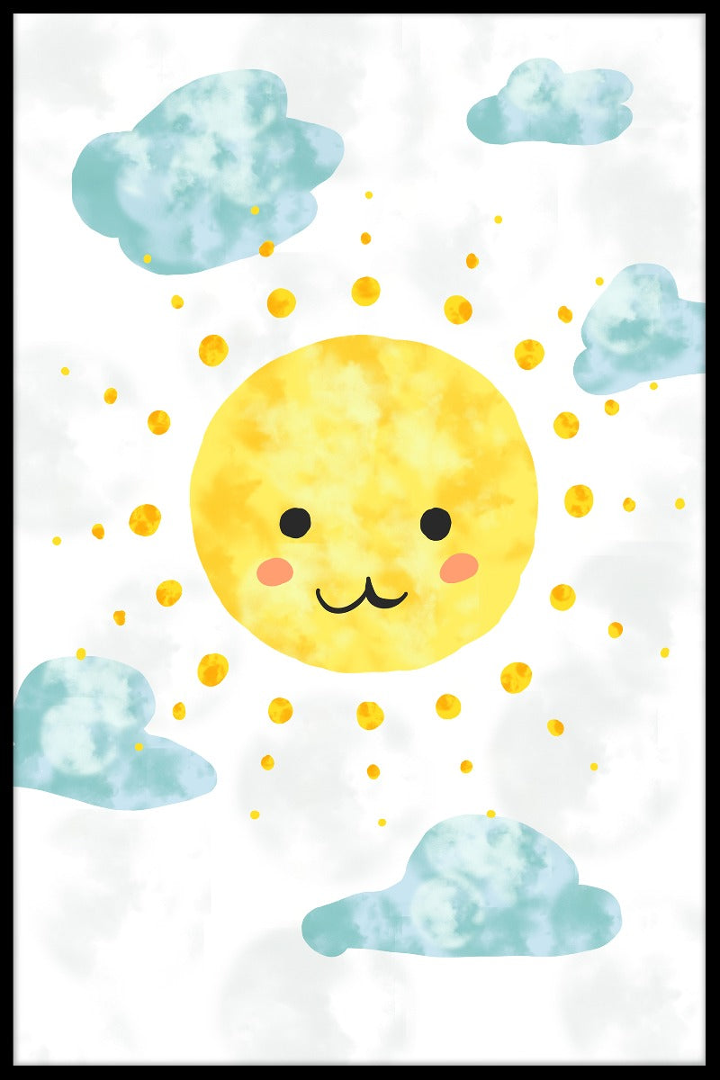 Glad sol plakat