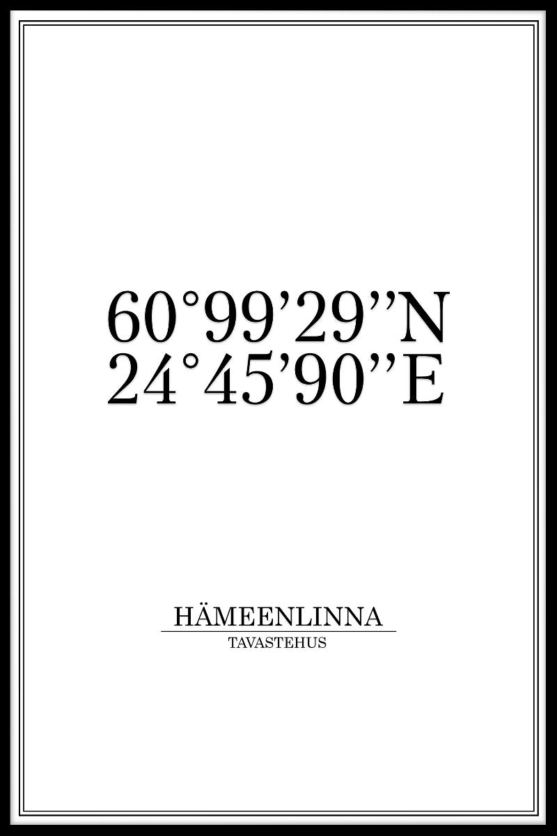 Tavastehus koordinator plakat