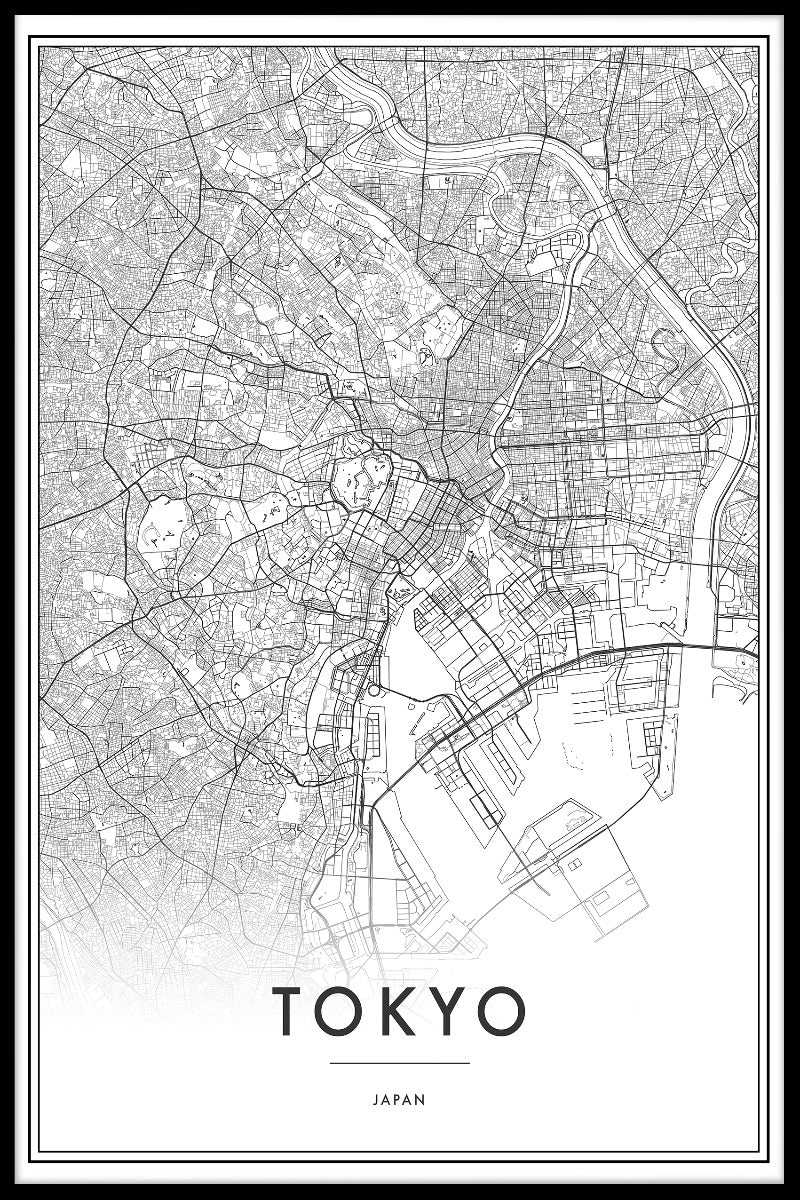 Tokyo kart plakat