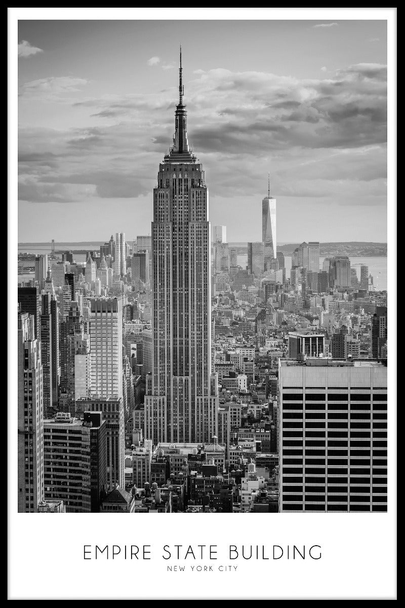 Empire State Building plakat Artiks Maps and Posters Online