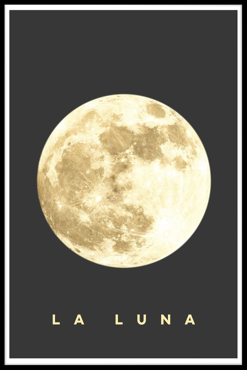 La Luna plakat
