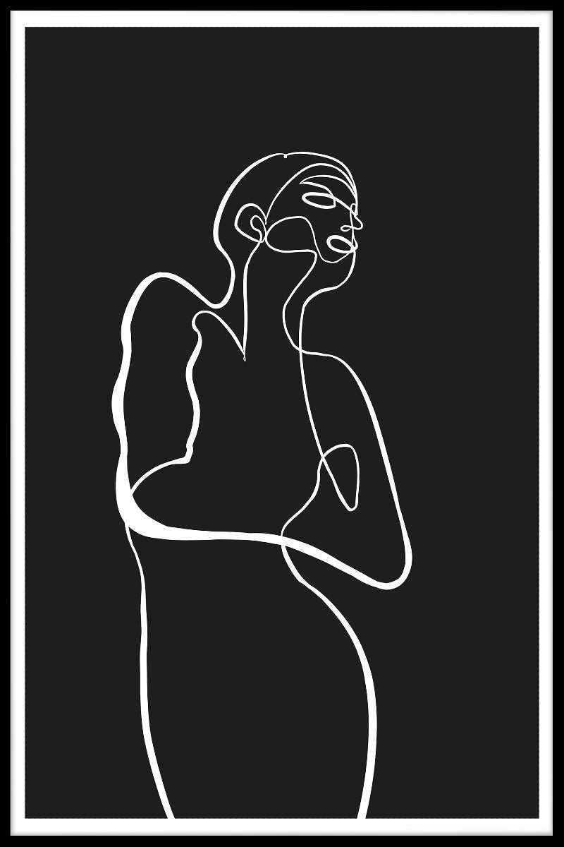 Emotion Line Art plakat