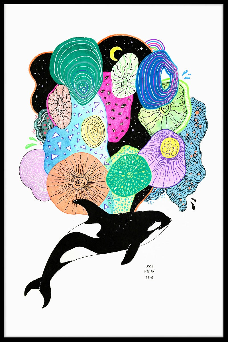 Kosmisk spækhugger plakat