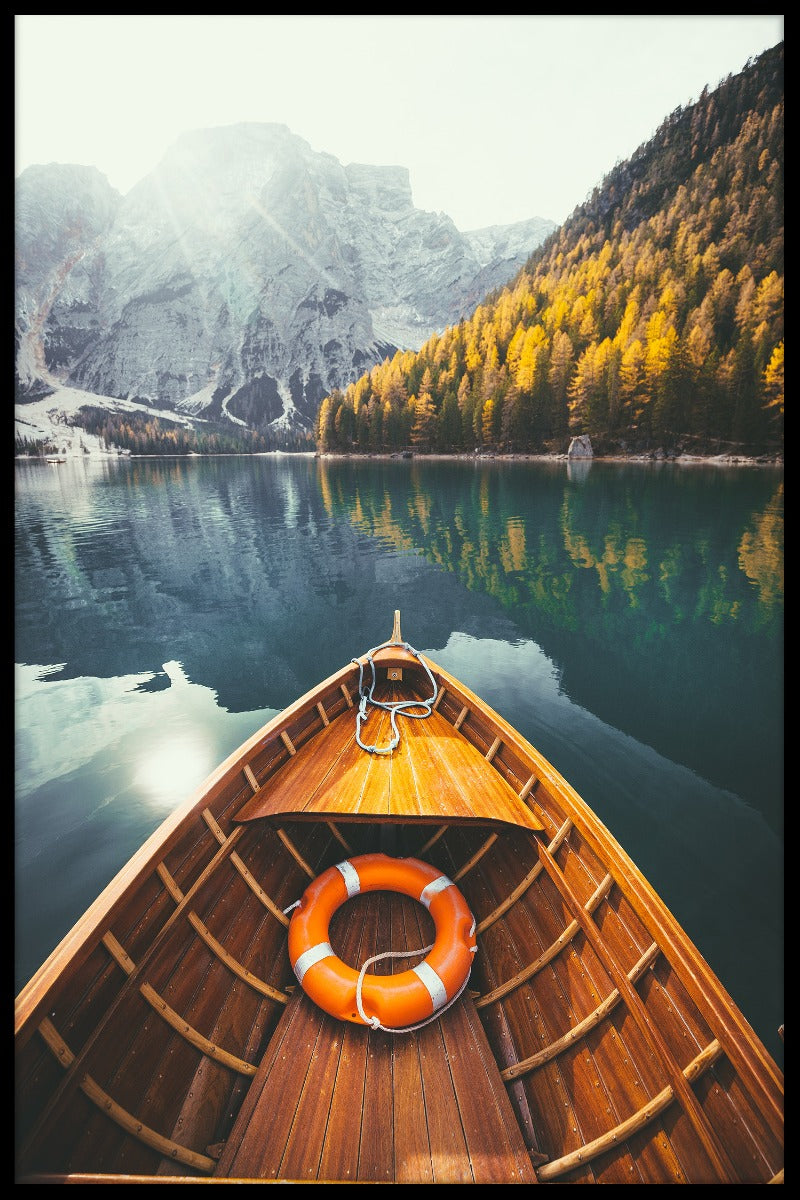 Indgange til Braies Lake Dolomitterne