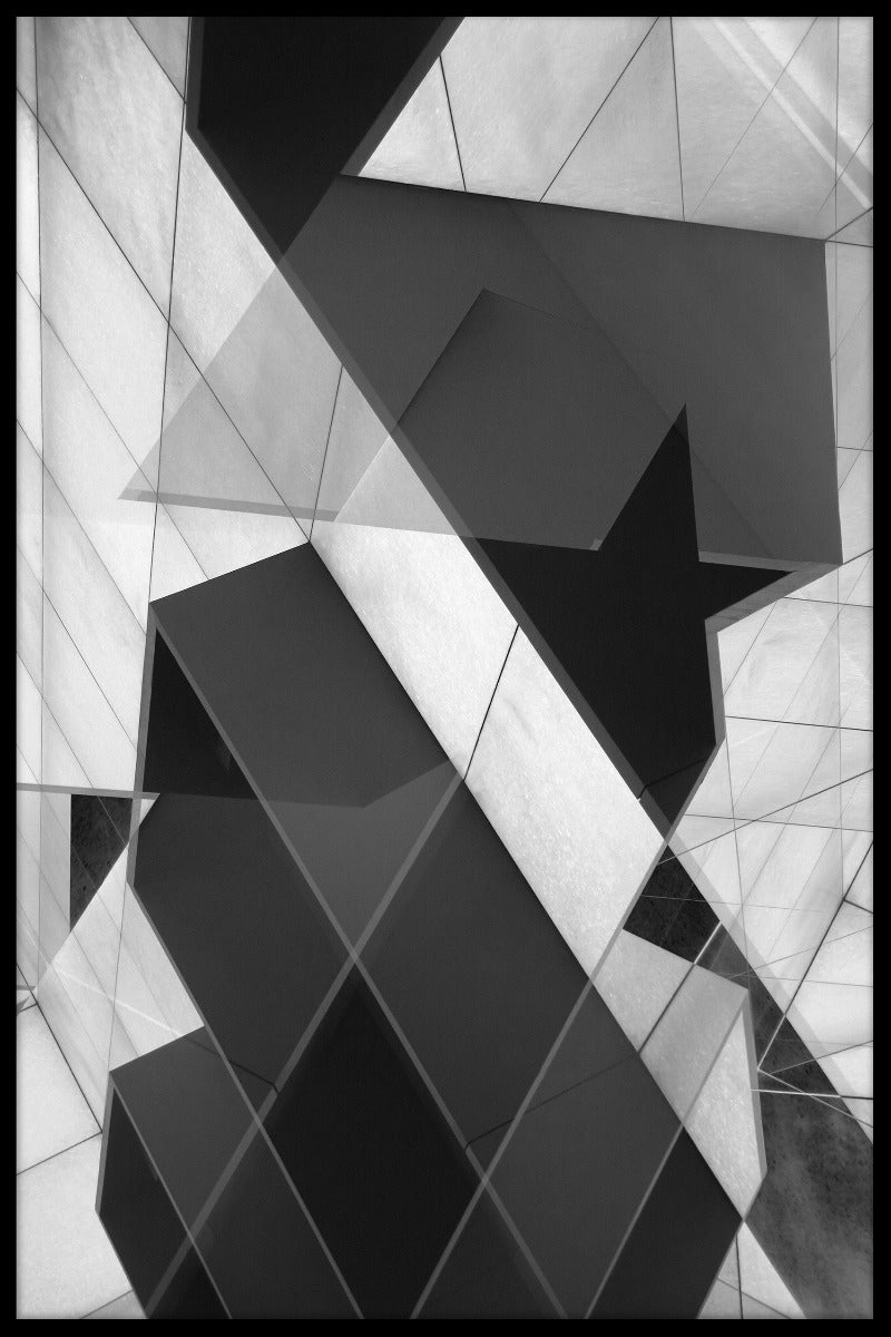 Bygningsabstrakt N03 poster