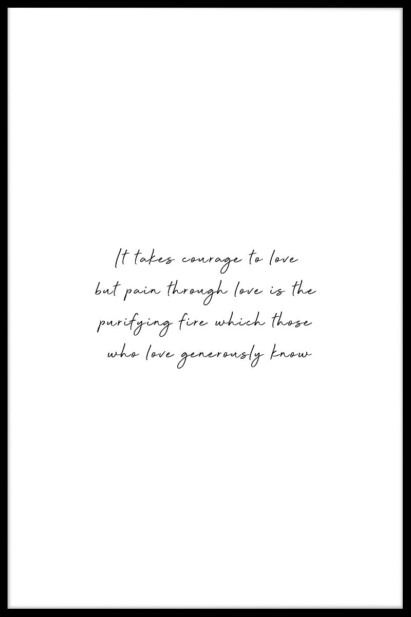 plakat Mod til at elske