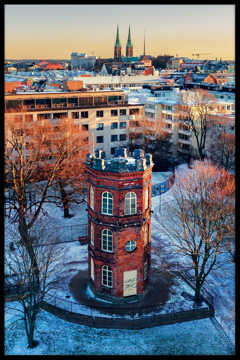 Lille tårn plakat