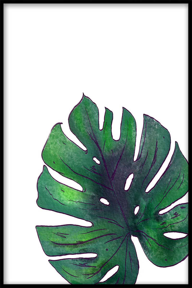 Monstera N02 poster