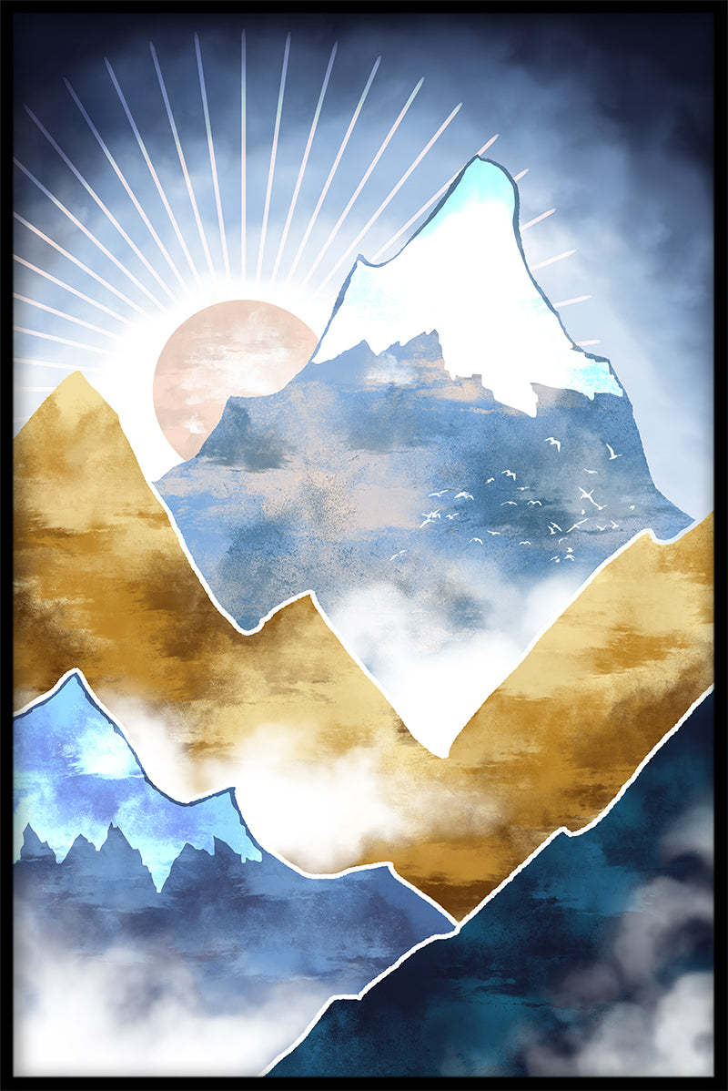 Mountain Art N02 plakat