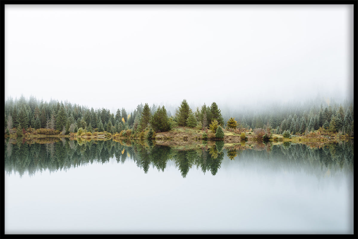 Skandinavisk vinter N02 plakat