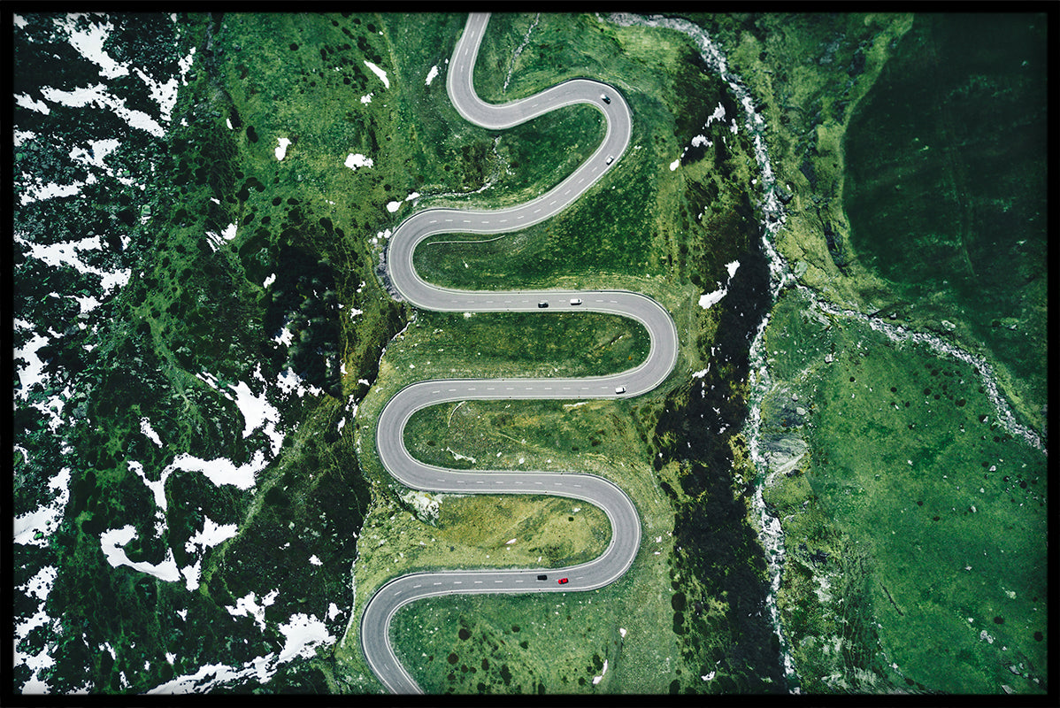 Snoede vej N01 optager