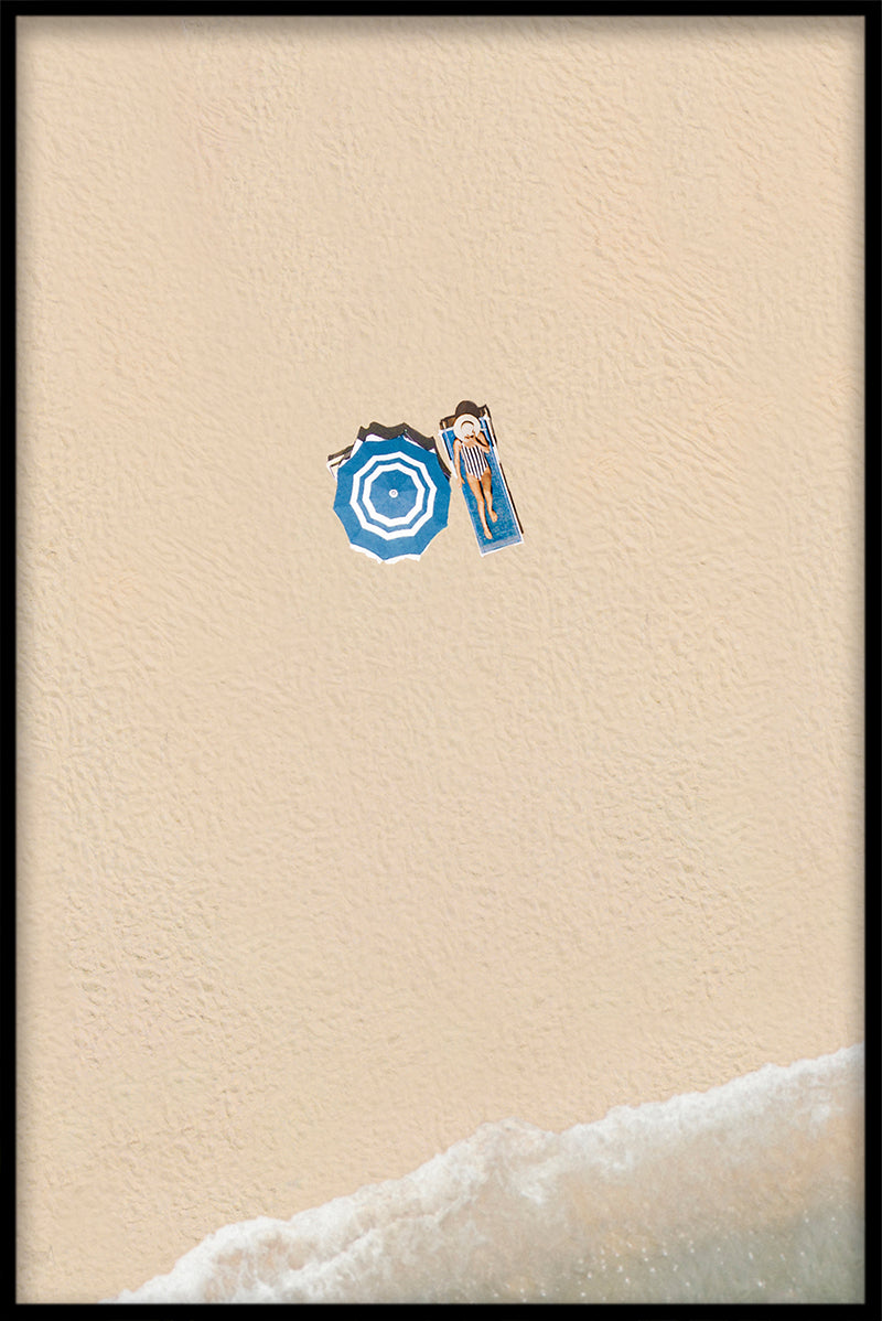 Aerial Beach Relax plakat