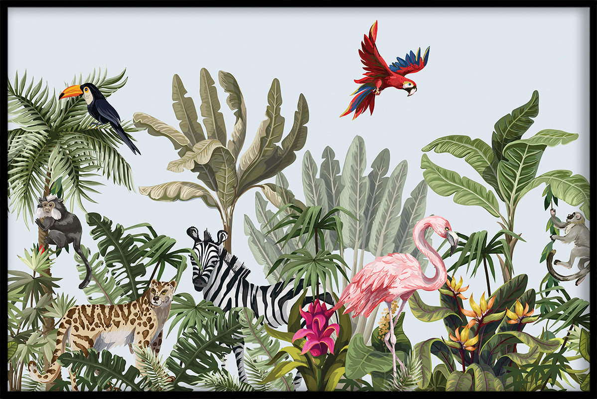 Tropical Animals Kids N02 varer