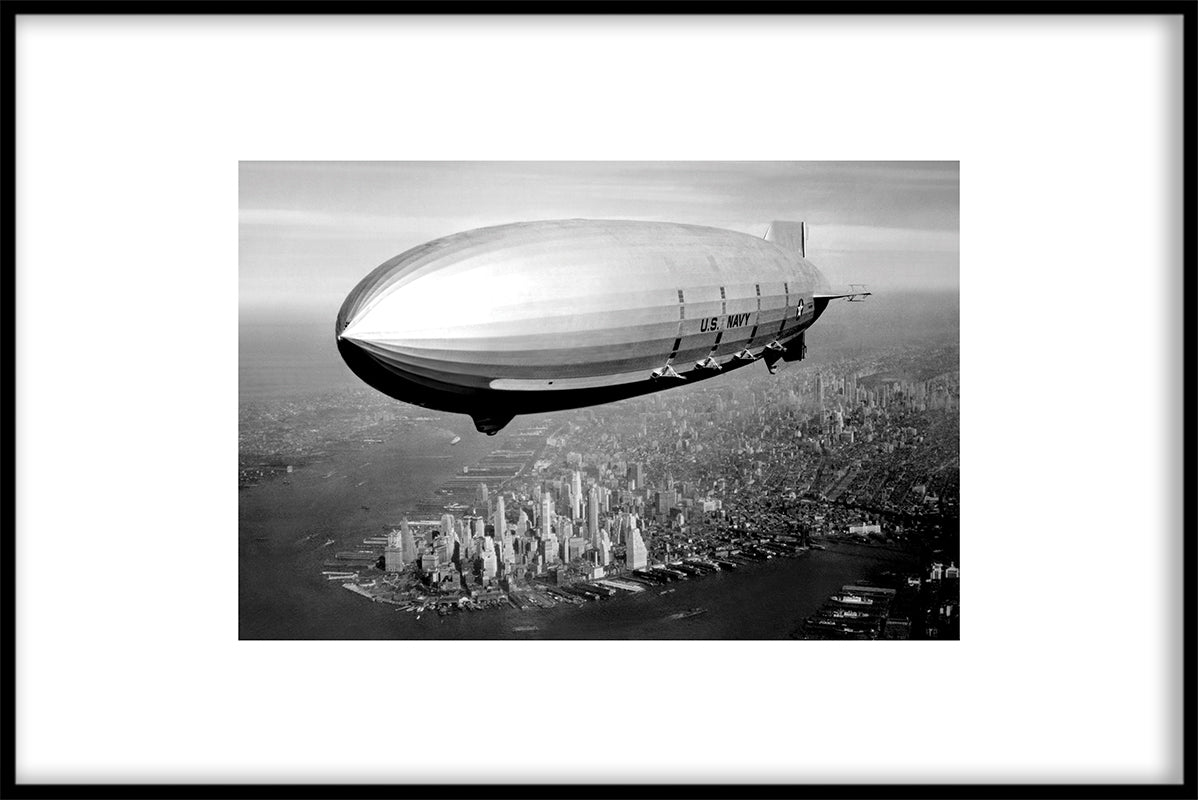 Zeppelin New York plakat