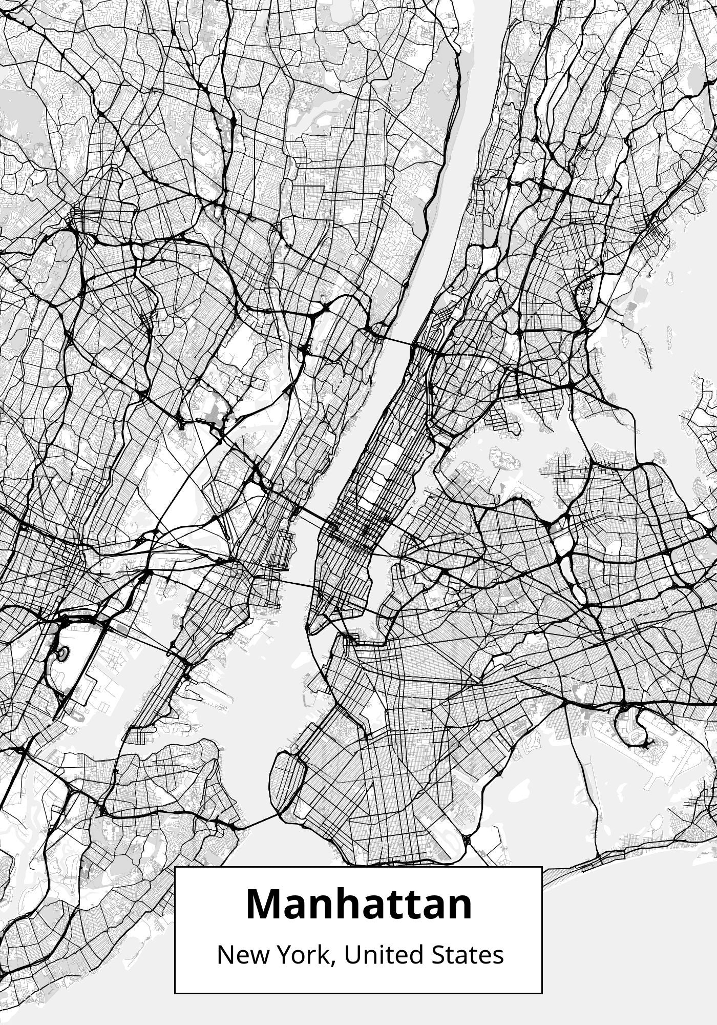 City with overlay