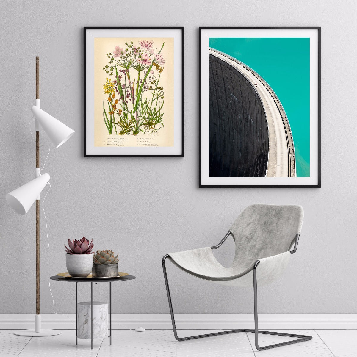 plakat Stausee Mooserboden Dam