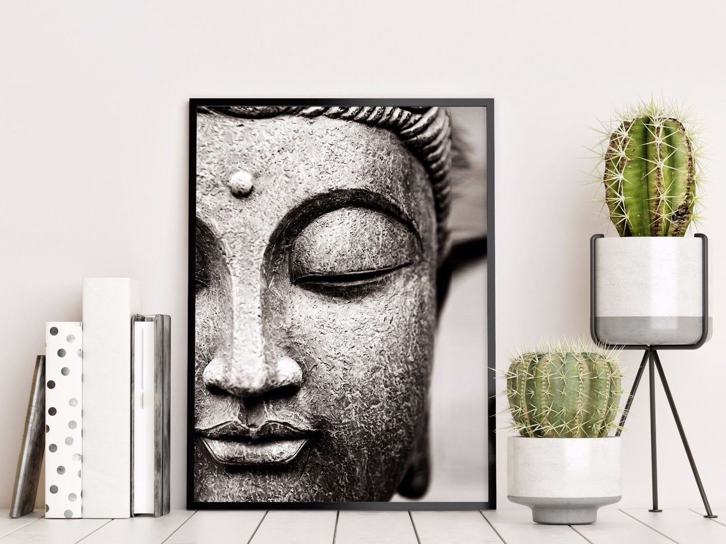 Buddha nærbillede plakat