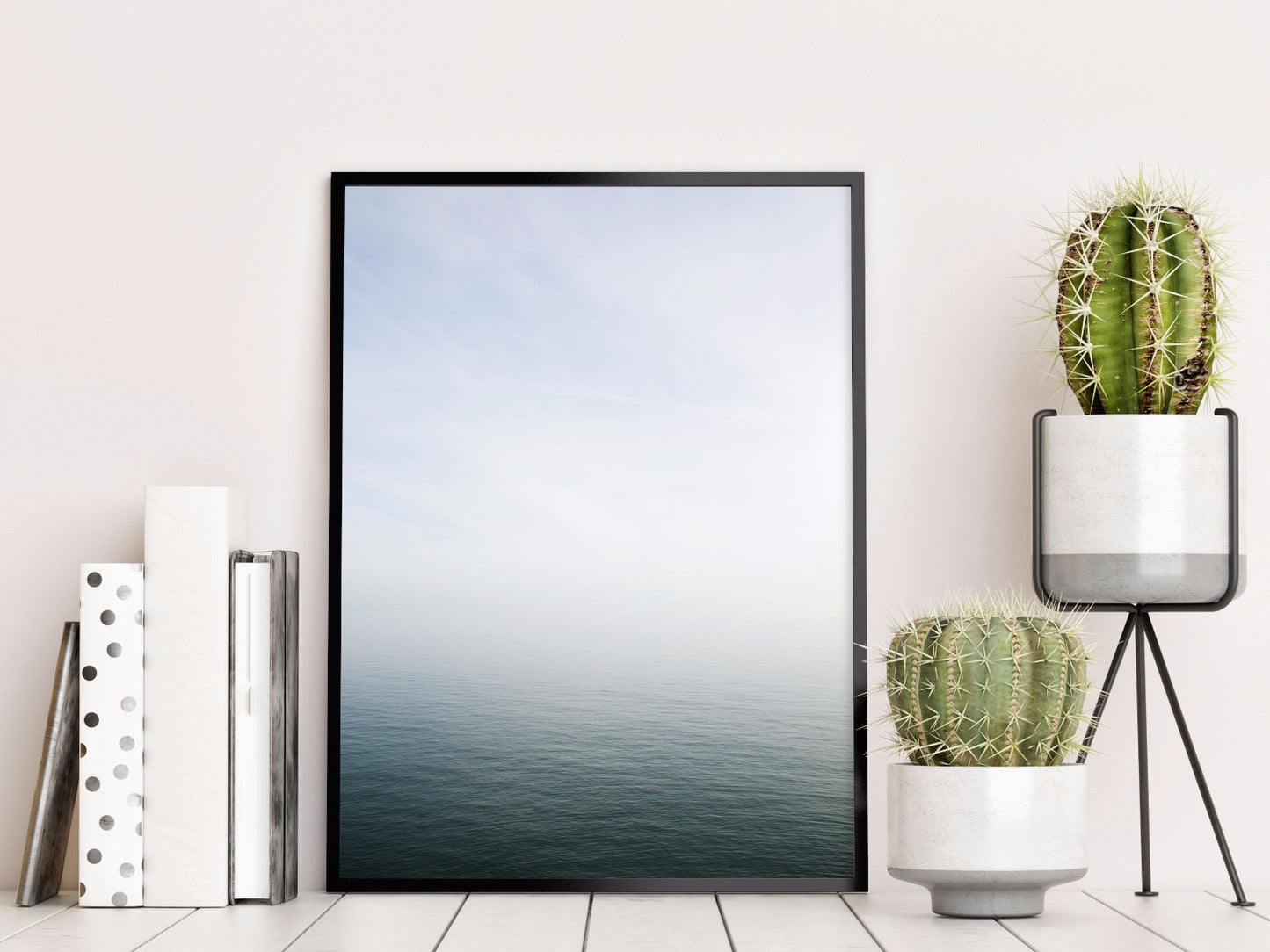 Foggy Sea Horizon plakat