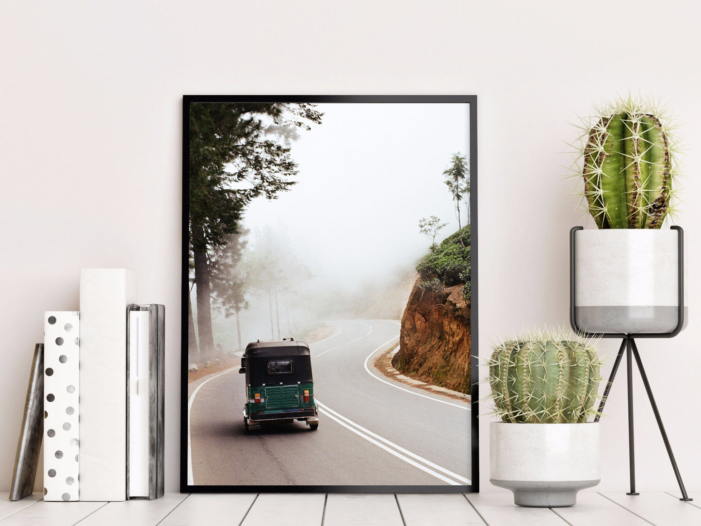 Sri Lanka Tuk Tuk ved bjergindgang