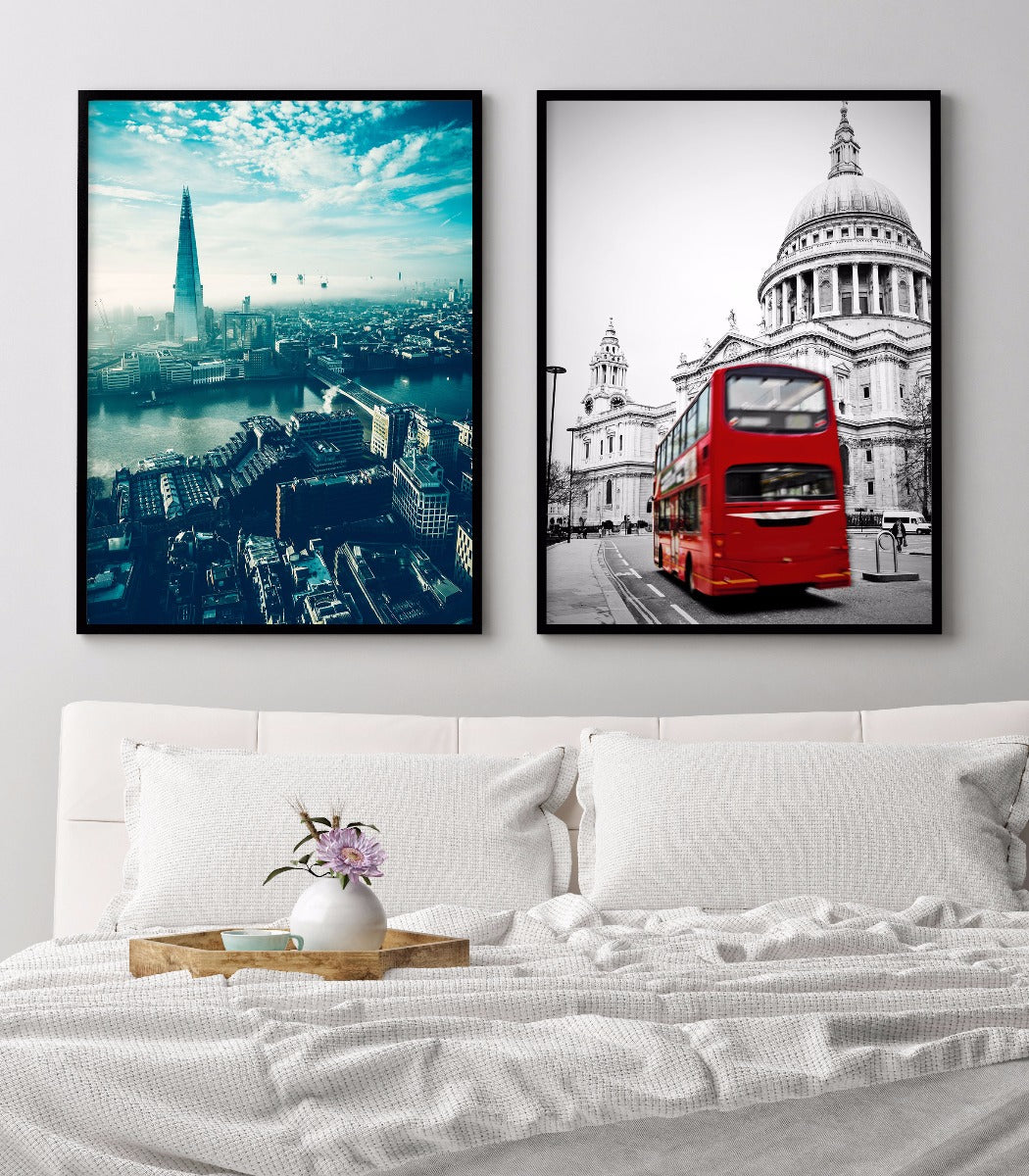 London Shard Skyline plakat