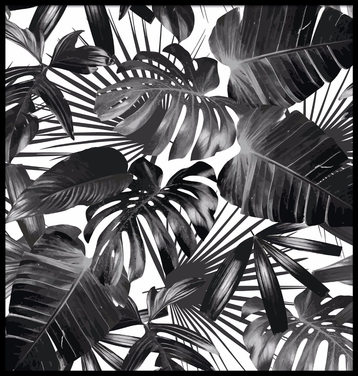 Palmblad sort &
