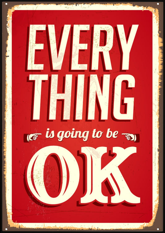 Alt OK Vintage plakat