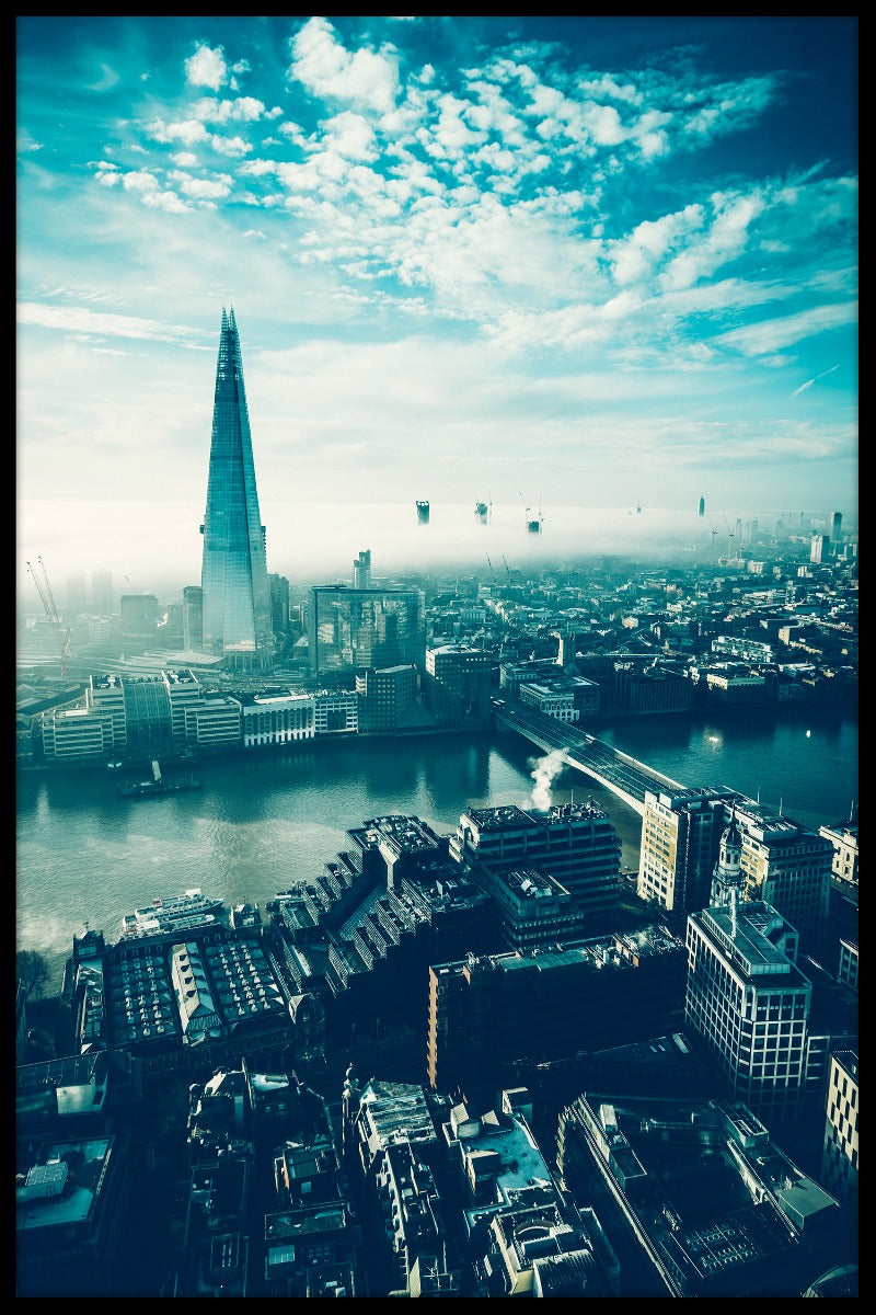  London Shard Skyline plakat