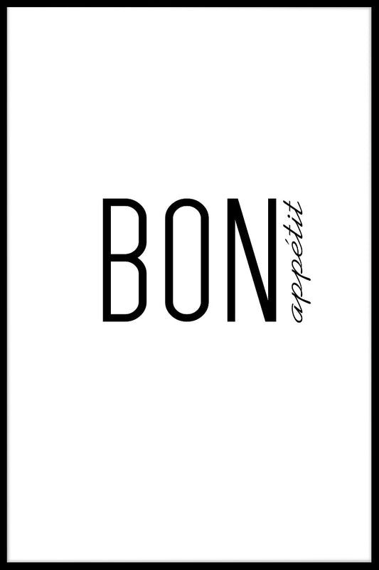  Bon Appetit plakat